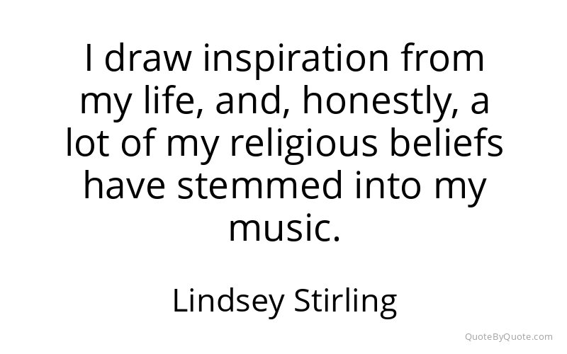 Preview image for this quote by Lindsey Stirling