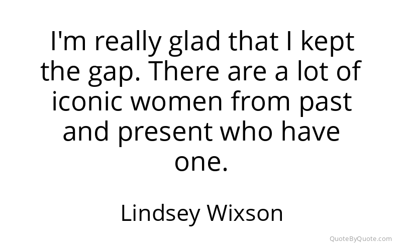 Preview image for this quote by Lindsey Wixson