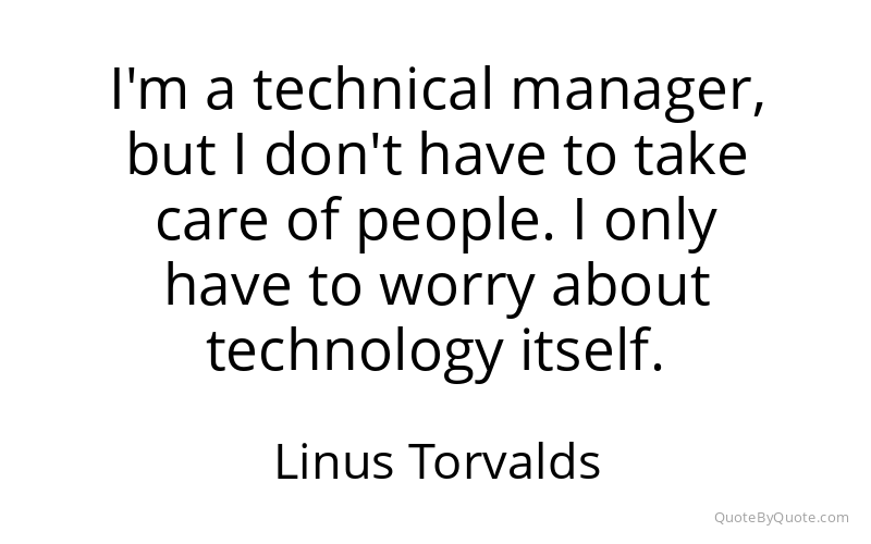 Preview image for this quote by Linus Torvalds