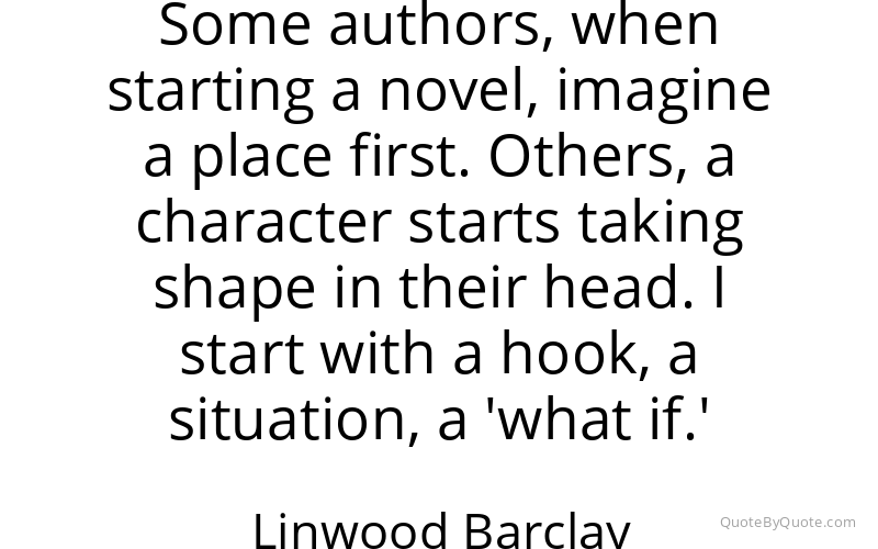 Preview image for this quote by Linwood Barclay