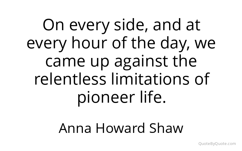 Preview image for this quote by Anna Howard Shaw