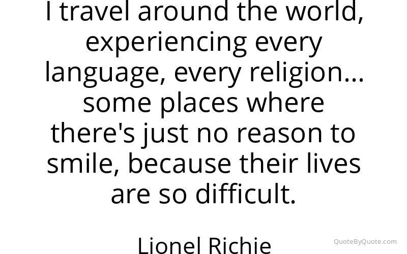 Preview image for this quote by Lionel Richie