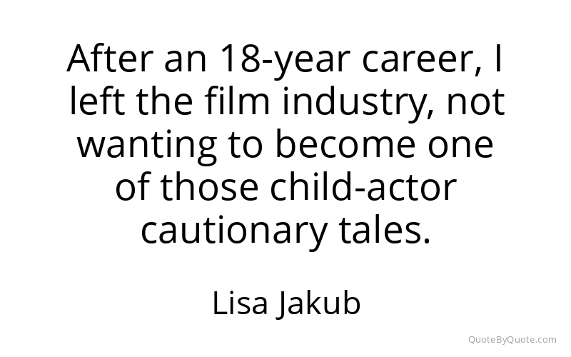 Preview image for this quote by Lisa Jakub