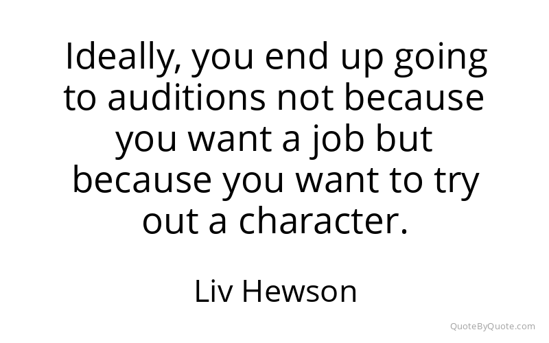 Preview image for this quote by Liv Hewson