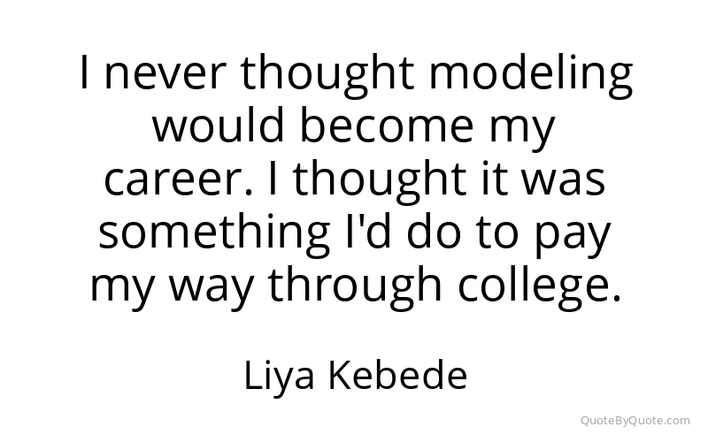 Preview image for this quote by Liya Kebede