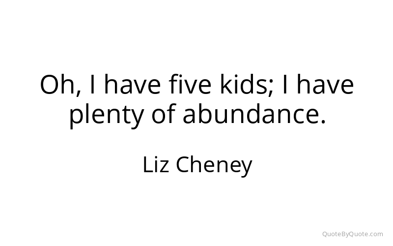 Preview image for this quote by Liz Cheney
