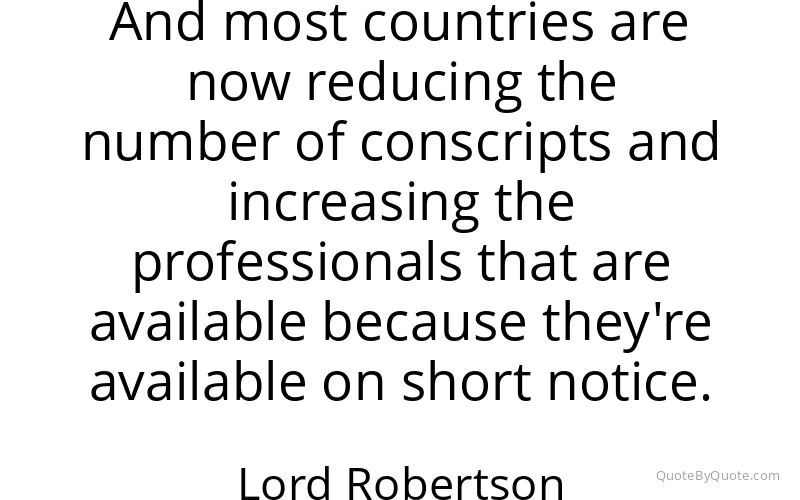 Preview image for this quote by Lord Robertson