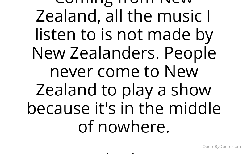 Preview image for this quote by Lorde