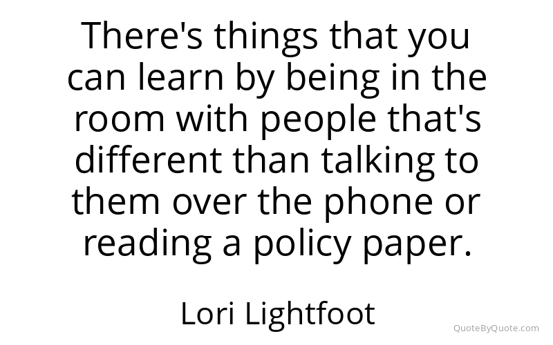 Preview image for this quote by Lori Lightfoot