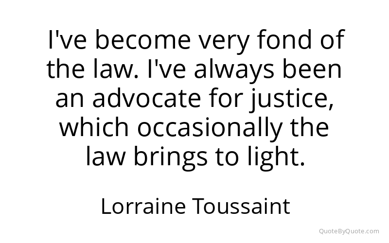 Preview image for this quote by Lorraine Toussaint
