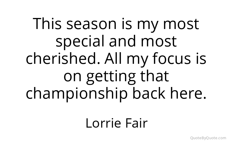 Preview image for this quote by Lorrie Fair