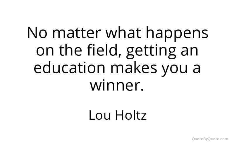 Preview image for this quote by Lou Holtz