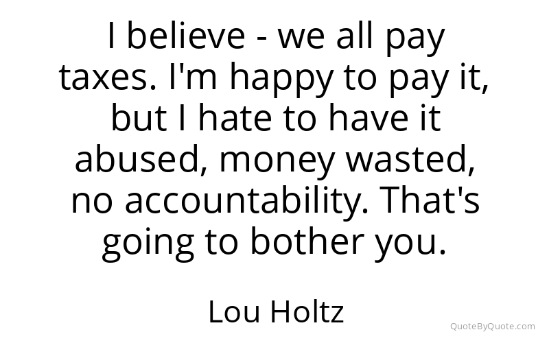Preview image for this quote by Lou Holtz