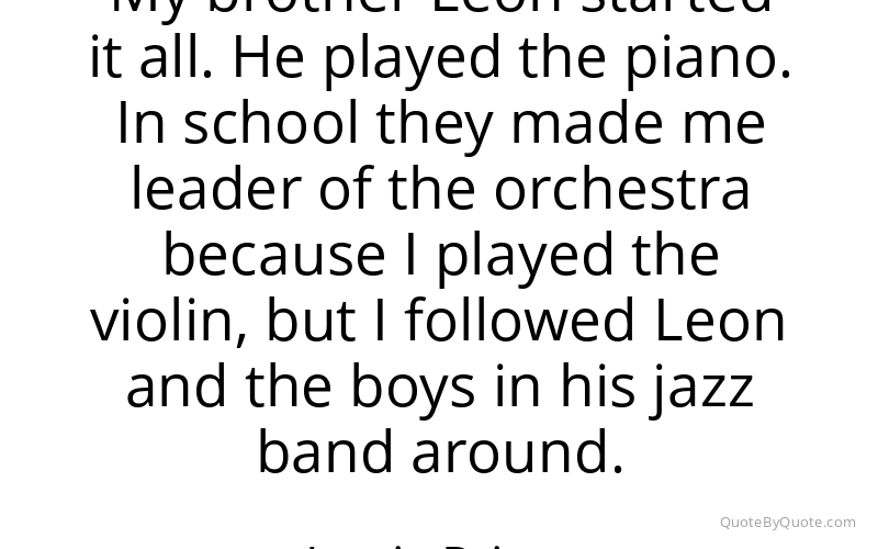 Preview image for this quote by Louis Prima