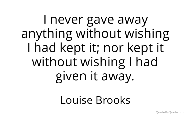 Preview image for this quote by Louise Brooks