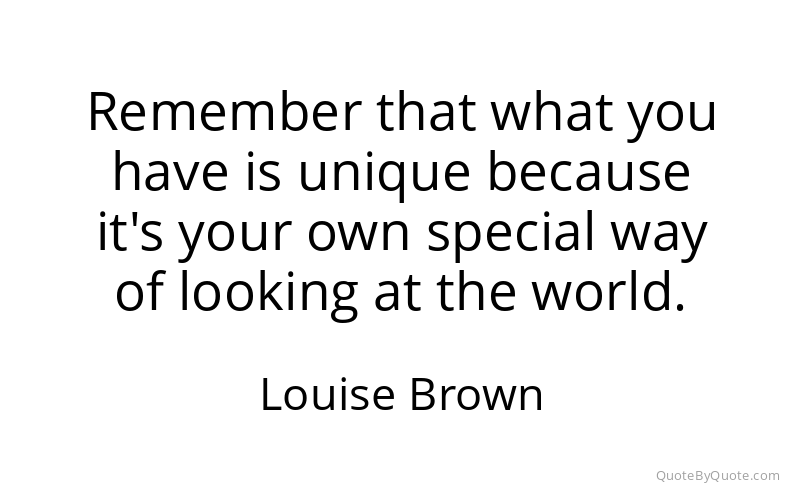 Preview image for this quote by Louise Brown
