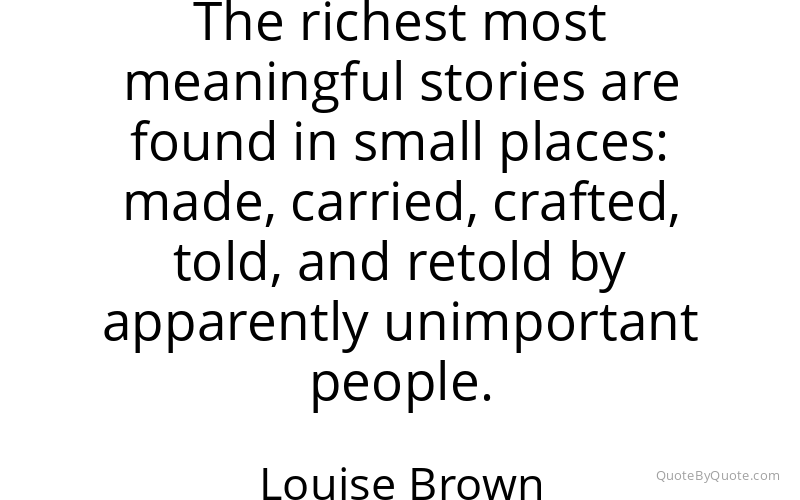 Preview image for this quote by Louise Brown