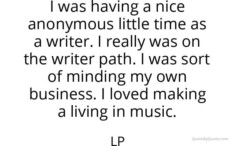 Preview image for this quote by LP