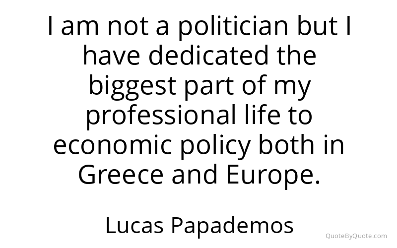 Preview image for this quote by Lucas Papademos