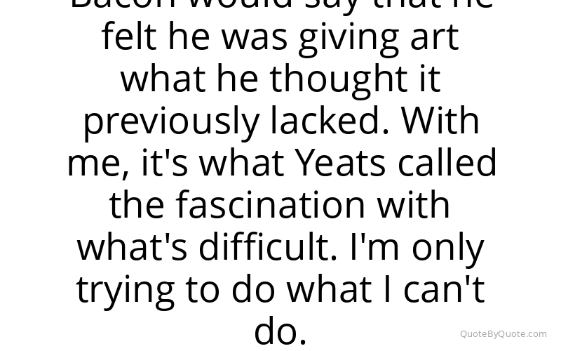 Preview image for this quote by Lucian Freud