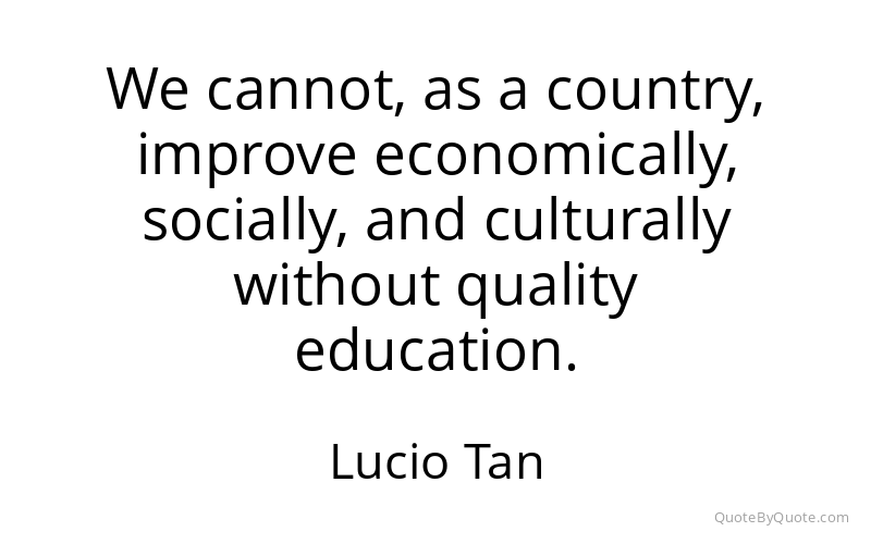 Preview image for this quote by Lucio Tan