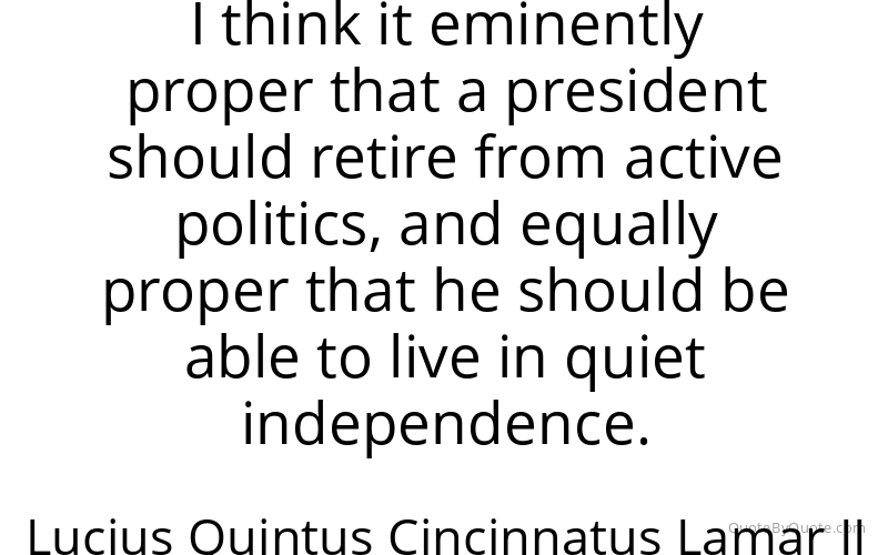 Preview image for this quote by Lucius Quintus Cincinnatus Lamar II
