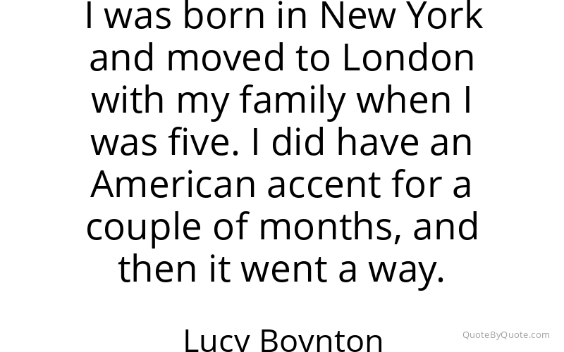 Preview image for this quote by Lucy Boynton
