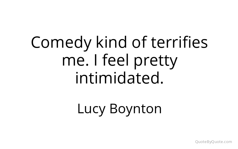 Preview image for this quote by Lucy Boynton