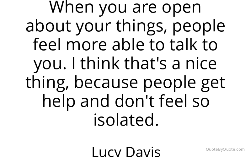Preview image for this quote by Lucy Davis