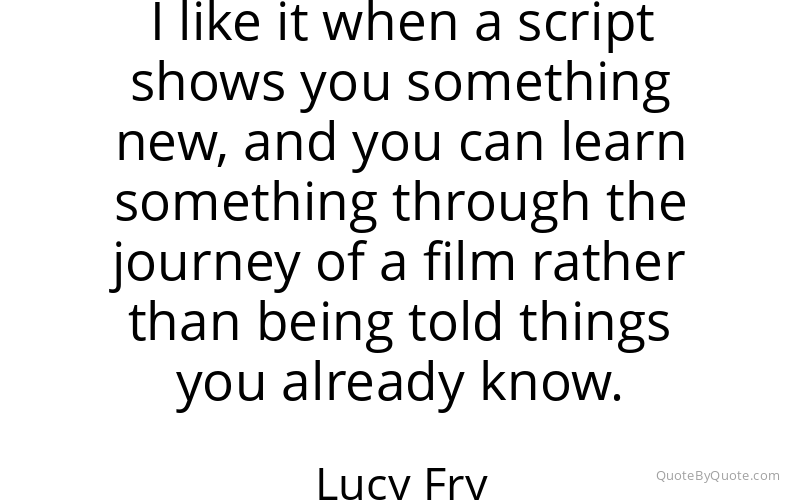 Preview image for this quote by Lucy Fry