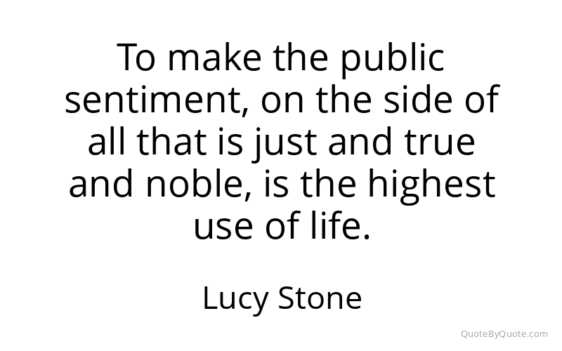 Preview image for this quote by Lucy Stone