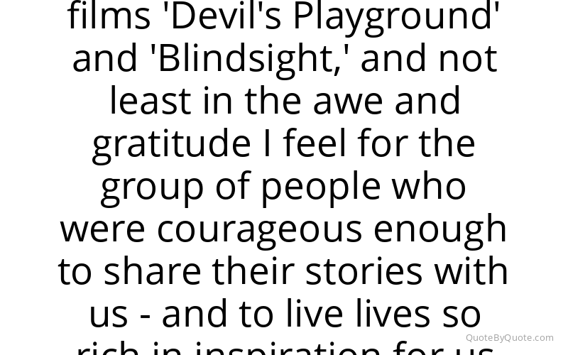 Preview image for this quote by Lucy Walker