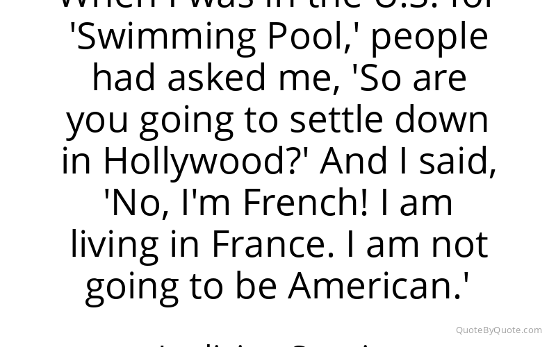 Preview image for this quote by Ludivine Sagnier
