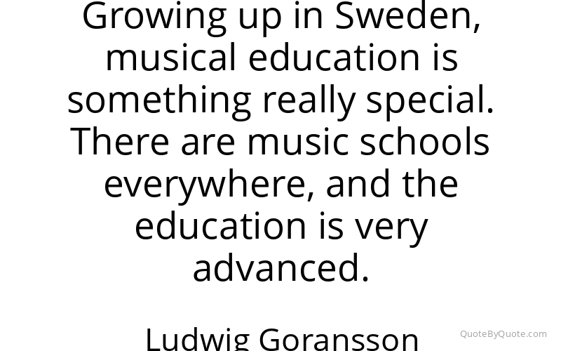 Preview image for this quote by Ludwig Goransson