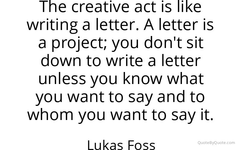 Preview image for this quote by Lukas Foss