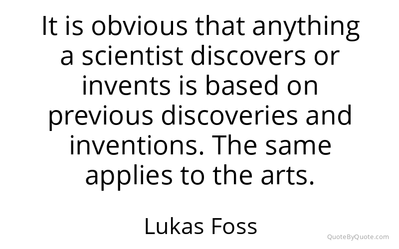 Preview image for this quote by Lukas Foss