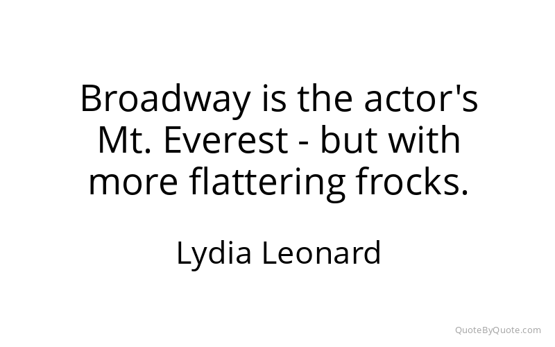 Preview image for this quote by Lydia Leonard