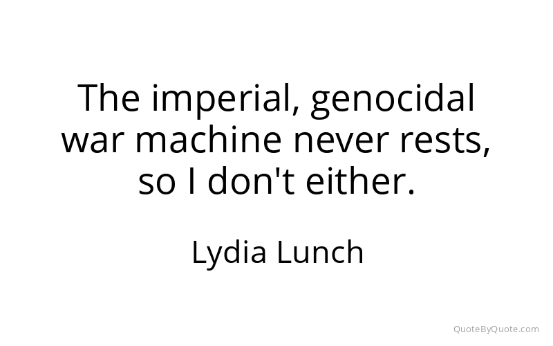 Preview image for this quote by Lydia Lunch