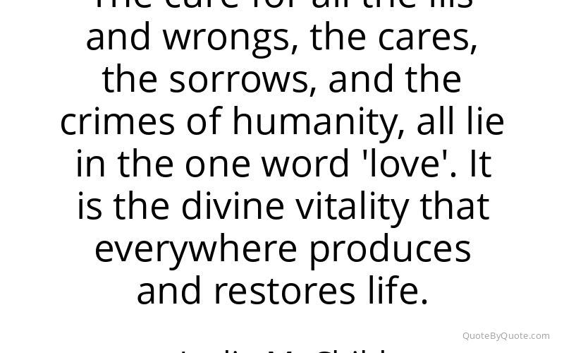 Preview image for this quote by Lydia M. Child
