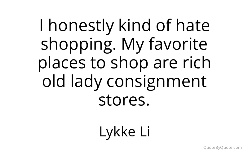 Preview image for this quote by Lykke Li