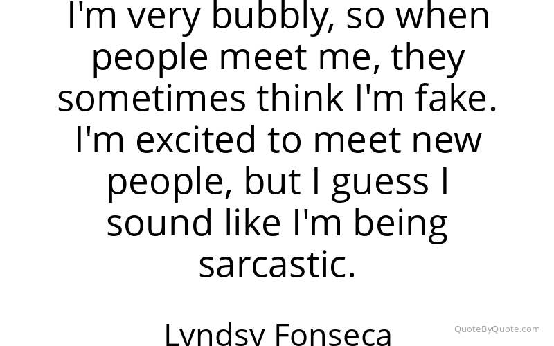 Preview image for this quote by Lyndsy Fonseca