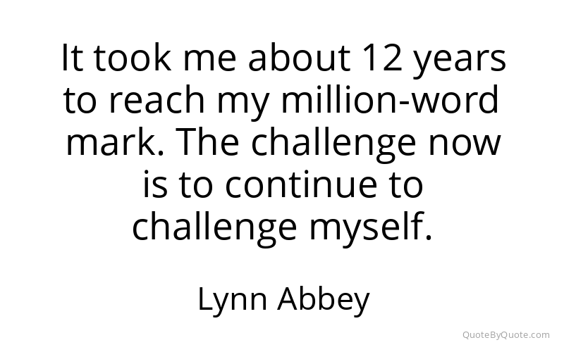 Preview image for this quote by Lynn Abbey