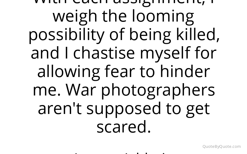 Preview image for this quote by Lynsey Addario