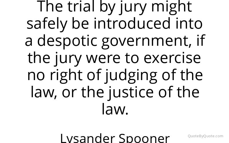 Preview image for this quote by Lysander Spooner