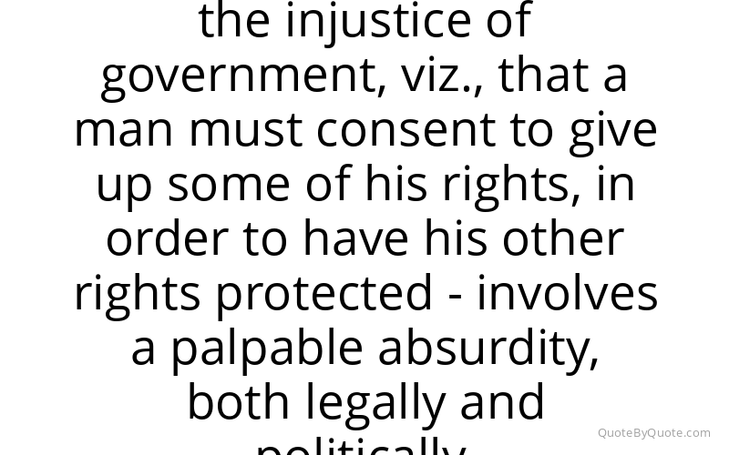 Preview image for this quote by Lysander Spooner