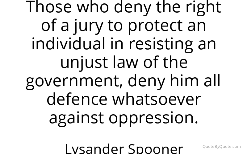 Preview image for this quote by Lysander Spooner