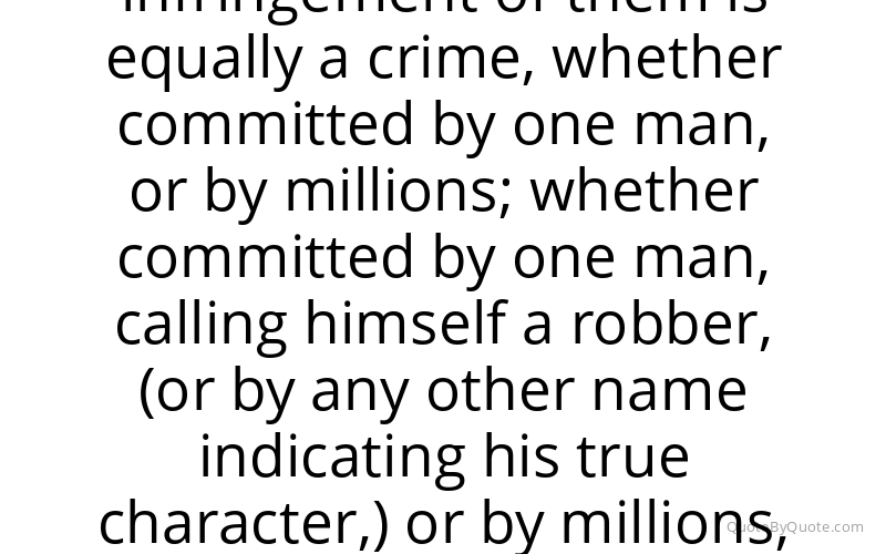Preview image for this quote by Lysander Spooner