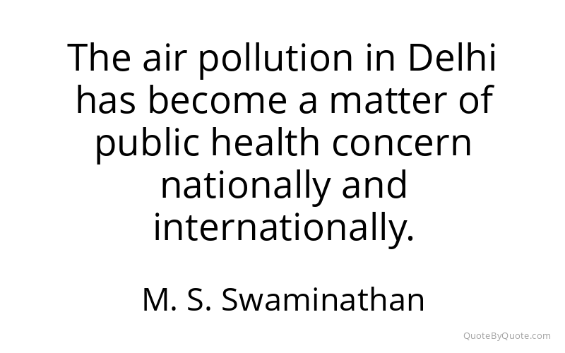 Preview image for this quote by M. S. Swaminathan