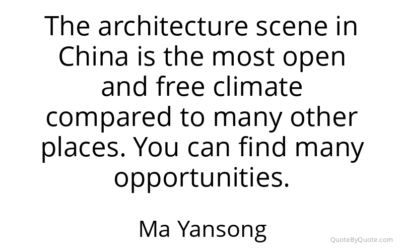 Preview image for this quote by Ma Yansong