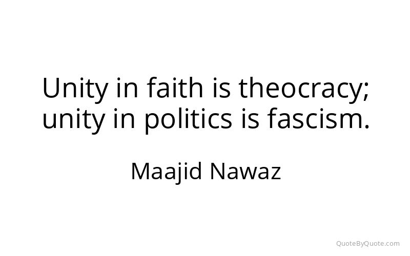 Preview image for this quote by Maajid Nawaz